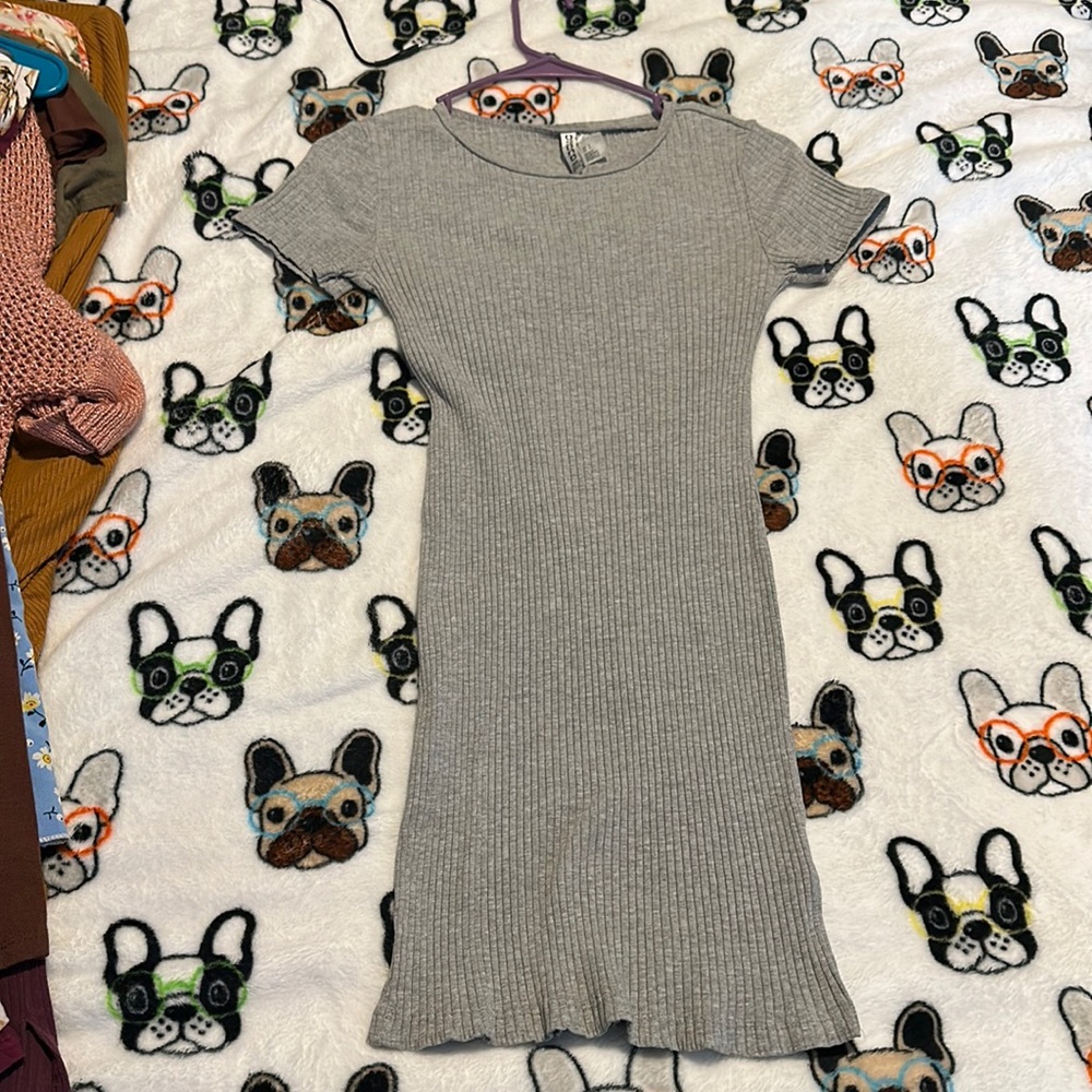 Grey dress size small